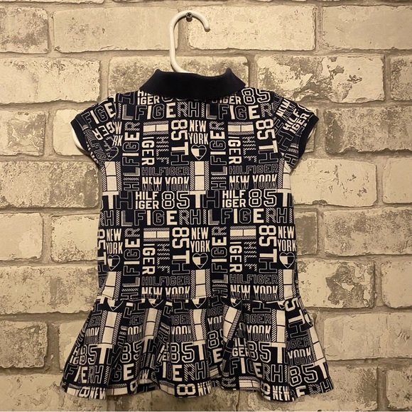 Tommy Hilfiger Spell-Out Dress Size 12 Months - Picture 5 of 8